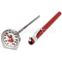 RUBBERMAID THP220C Dial Pocket Thermometer 5 in L RUBBERMAID THP220C