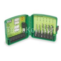 GREENLEE DTAPKITMC Drill/Tap/Countersink Set 6 PC Metric GREENLEE DTAPKITMC