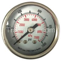 APPROVED VENDOR  4FMV2   D1358 Pressure Gauge Test 2 In APPROVED VENDOR 4FMV2