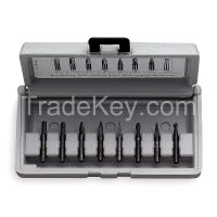 WIDIA METAL REMOVAL M40593 Carbide Bur Set, 8 PC