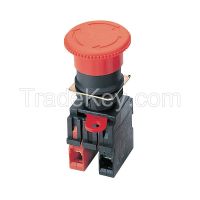 OMRON STI A22EM02 E-Stop Push Button 22mm NC Red OMRON STI A22EM02