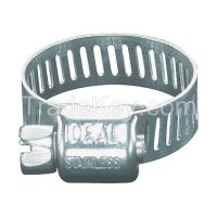 IDEAL 62M16 Hose Clamp 1/2 to 1-1/2In SAE 16 SS PK10 IDEAL 62M16