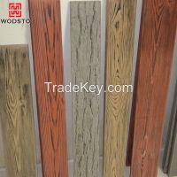 prefab deck wood look China man-made cement board flooring