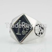  punk Biker Ring in Stainless Steel Skull Biker Rings Jewelry new products 2015 stainless steel Usex's ring