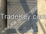 Cast iron manhole cover 25X25-90X90