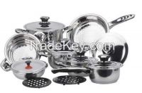 16 Pcs Cookware Set