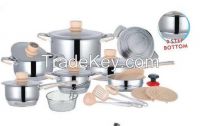 21 Pcs Cookware Set
