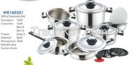 16 PCS Cookware Set