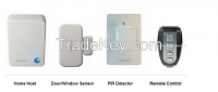 Finseen Home security alarm with Android and IOS APP
