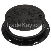 No Noise Water Proof Manhole cover Î¦648X110