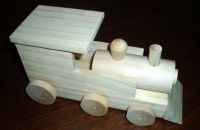 wooden DIY Train