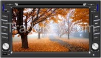 6.2 inch HD 2 DIN Car DVD Player with Build-in GPS Navigation/Bluetooth/Audio/Radio (Z6206 universal)