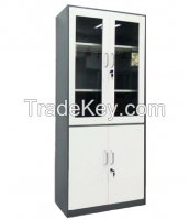 KD storage steel cabinet product glass display cabinet