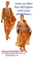 Pure silk designer kaftans 