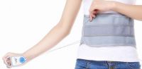 medical hand pull line double nylon lumbar back belt support brace