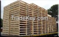 wooden pallets