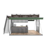 Shipping Coffee Shop Fast Food Container Shops Design 40ft Container Coffee Shop Bar