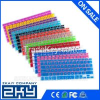Colorful custom keyboard protector, silicone keyboard cover