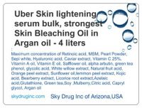 Uber skin lightening serum 4liters