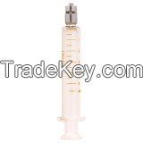 5ml TRUTH Glass Syringe Reusable with Metal Luer Lock, 0.5ml graduation 