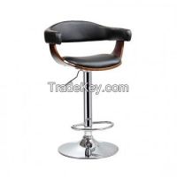 Horizon Wooden Bar Stool - Black