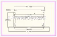 Aluminum shell shell metal casing connection box meter box shell power