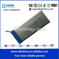 Factory price !!2015 best selling 3.7V 1200mAh 365590 model bluetooth polymer battery