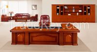 wooden office desk, executive desk HY-D-5036