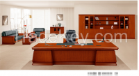 wooden office desk, executive desk HY-D0833