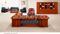 wooden office desk, executive desk HY-D6032