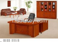 wooden office desk, executive desk HY-D3118