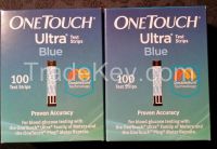 New in the Box touch Ultra blood glucose test strips--2 boxes of 100 count each