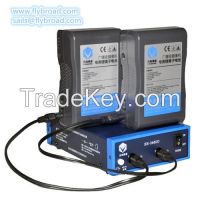 Dual-Port Universal Li-ion Battery Charger+Adapter