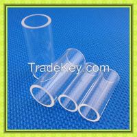 fused silica large diameter clear quartz tube pipe price