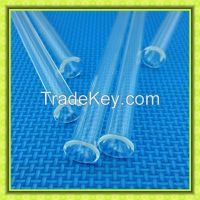 The high quality heat resistant quartz glass tube for sale