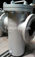 Carbon steel simplex basket strainer