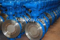 High performance wafer butterfly valve