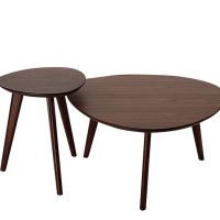 2017 New Design Simple Wood Coffee Table Center Table for Living Room