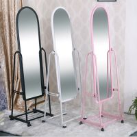 Metal Framed Decorative Dressing Mirror Floor Standing Mirror