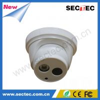 SecTec ST-AHD569-1.3M 1.3M CMOS 30FPS 960P, 1 Pcs Dot Ir Led, 3.6mm HD 3MP Lens, Ir Range 30M Plastic Dot Ir Dome Camera White