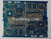 Six layers PCB PCB factory in shenzhen, heavy gold circuit, impedance