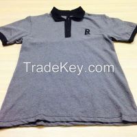 New design cotton fabric polo shirt