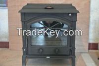 Cast Iron Wood Burning Stove With Oven  