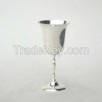 Silver-Plated Brass Goblet