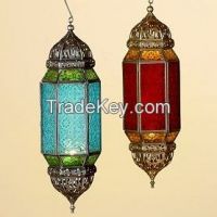 Two-Tone Cathedral Hanging Lanterns