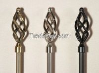 Wrought Iron Curtain rods