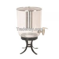 Brass, Aluminium, Iron, Steel, with Glass, Beverage Dispenser