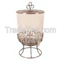 Brass, Aluminium, Iron, Steel, with Glass, Beverage Dispenser