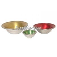 Brass, Aluminium, Iron, Steel, Serving Bowls