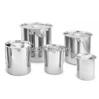 Aluminium, Brass, Iron, Steel, Ice Buckets